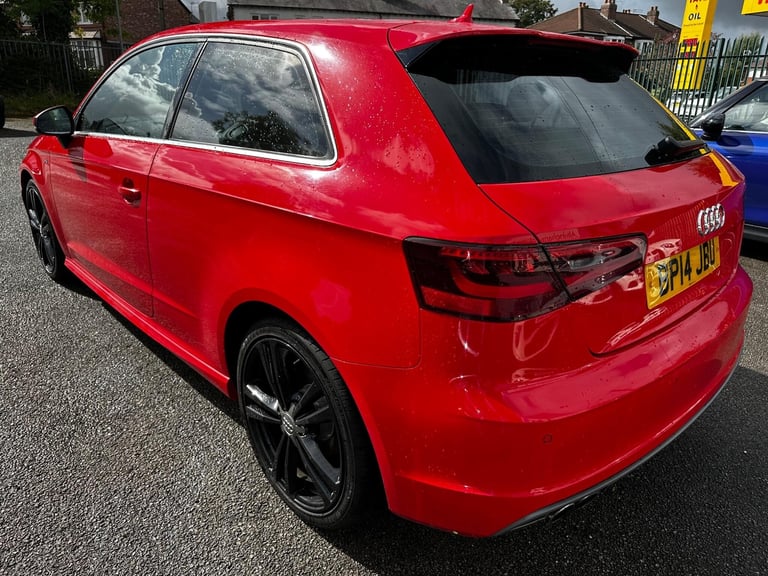 2014 Audi A3 1.4 TFSI S line Euro 6 (s/s) 3dr HATCHBACK Petrol Manual
