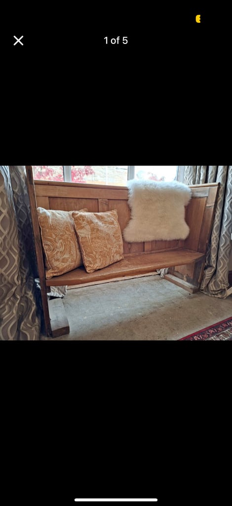 image for Vintage Church Pew 