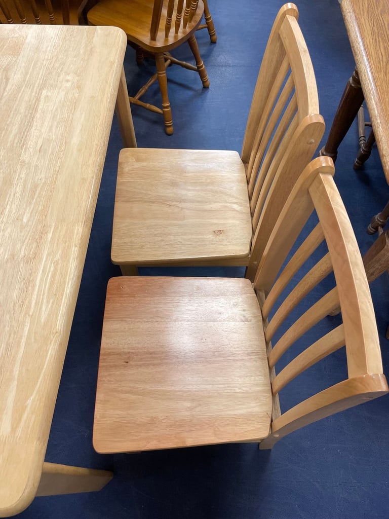 Beech Dining Table & 4 Chairs Set TCL Reuse 99816