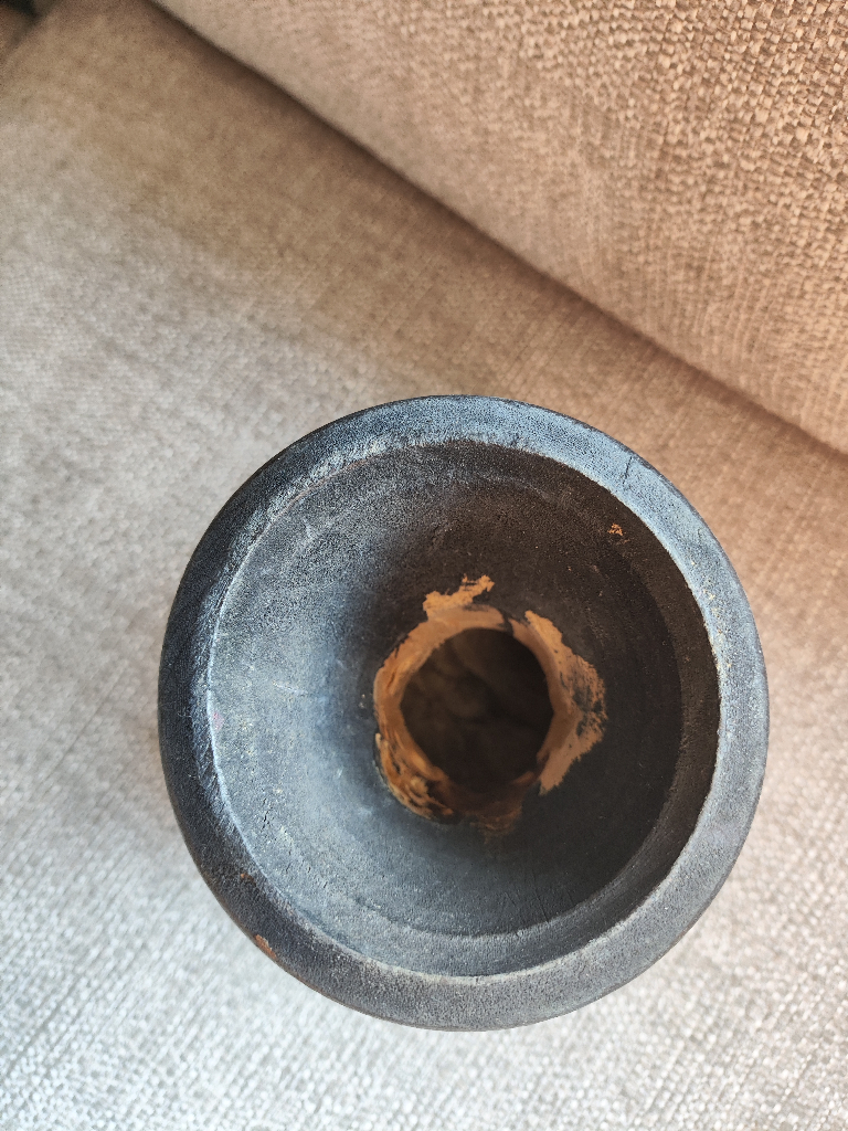 Genuine, Vintage, Wooden, Hand Crafted/Painted, Goat Skin, African Drum/Djembe