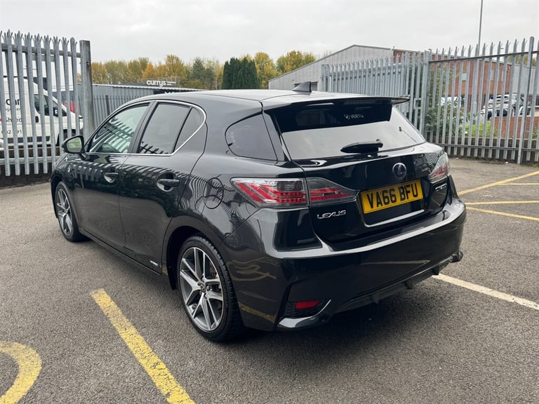 2016 Lexus CT 1.8 200h F Sport Hatchback 5dr Petrol Hybrid CVT Euro 6 (s/s) (136 ps) Hatchback Pe...