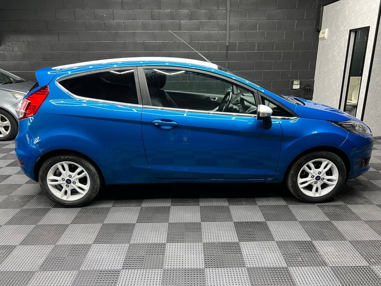2016 Ford Fiesta 1.25 82 Zetec Blue 3dr HATCHBACK Petrol Manual