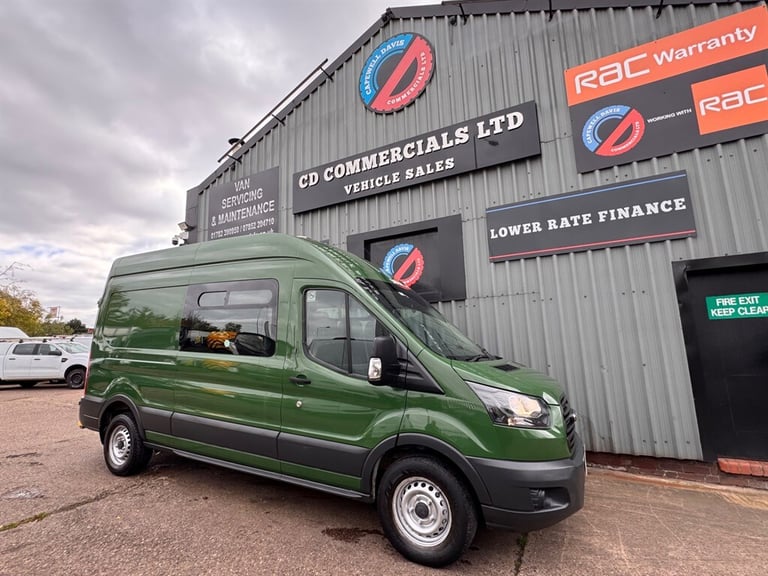 2017 Ford Transit 2.0TDCi L3 H3 LWB 8 Seat Welfare Unit Mes Van Toilet PANEL VAN Diesel Manual