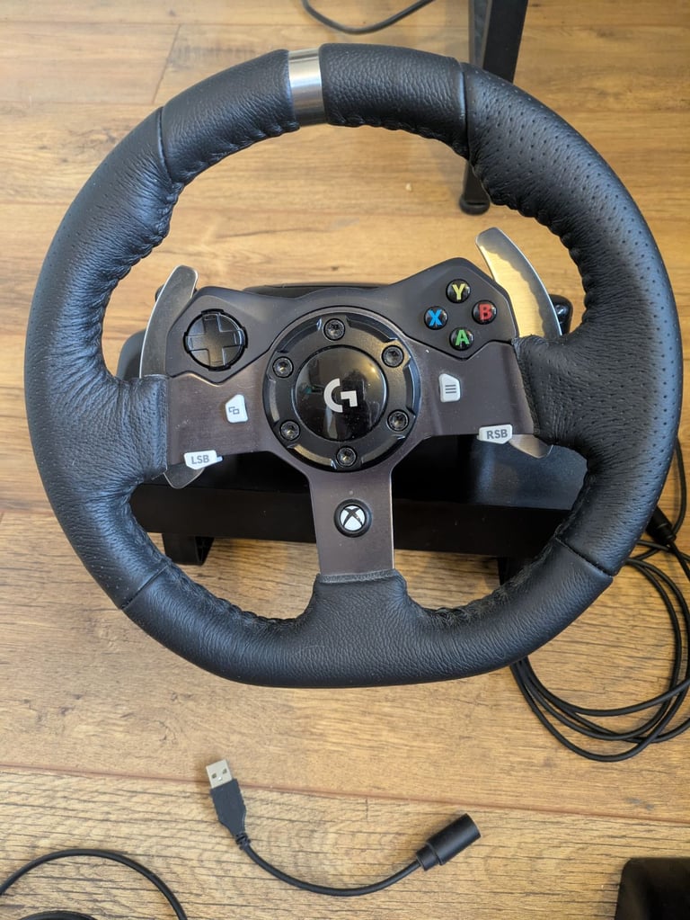 Xrocker racing seat and Logitech G920