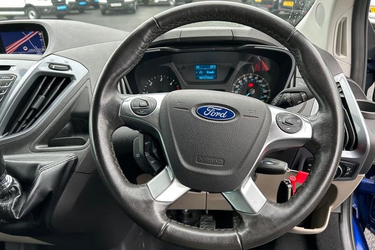 2017 Ford Tourneo Custom Titanium L2 LWB 8 Seat Minibus FWD 2.0 TDCi 130ps Low Roof, NO VAT, AIR ...