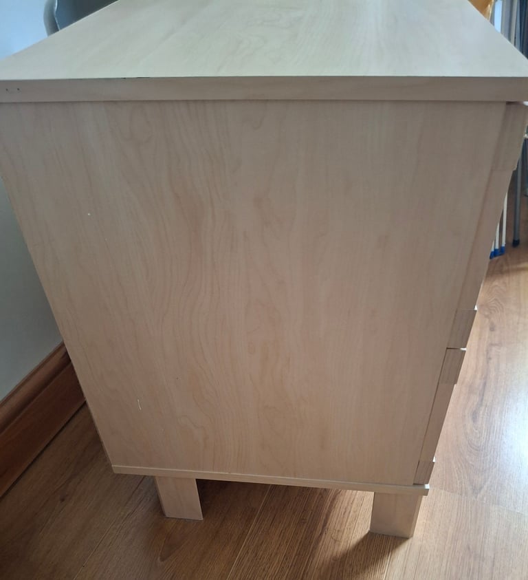 2 x 2 Bedside Chest of Drawers/Tables in new,immaculate condition.Not being used.£30 the pair