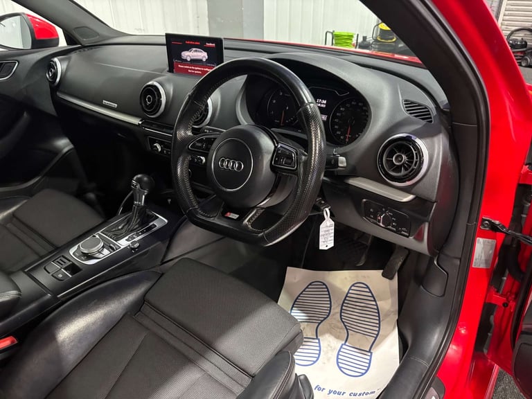 2016 Audi A3 2.0 A3 S Line Nav TDI Quattro Semi-Auto 4WD 4dr Saloon Diesel Automatic