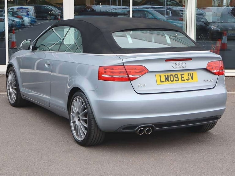2009 Audi A3 2.0 TDI S Line 2dr S Tronic CONVERTIBLE Diesel Automatic