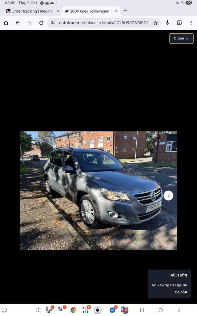Volkswagen, TIGUAN, Estate, 2009, Manual, 1968 (cc), 5 doors