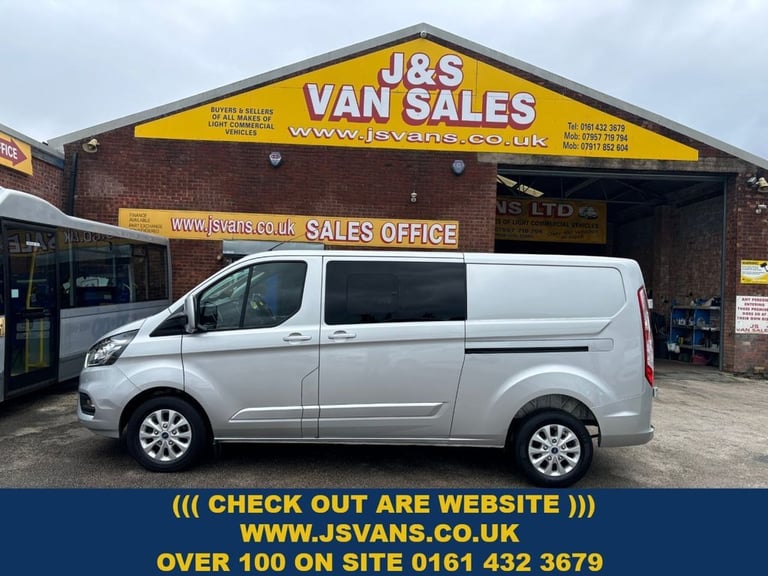 2022 22 FORD TRANSIT CUSTOM 2.0 320 ECOBLUE LIMITED CREW VAN DOUBLE CAB 5DR 