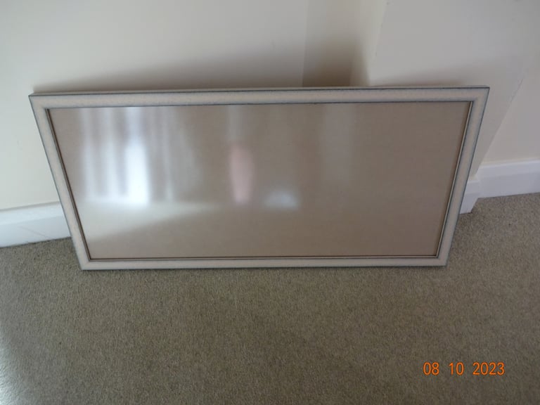 Modern picture frame as new with glazing and backboard