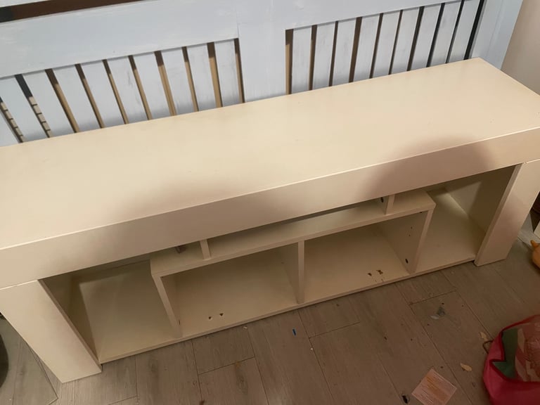 image for White LED tv unit