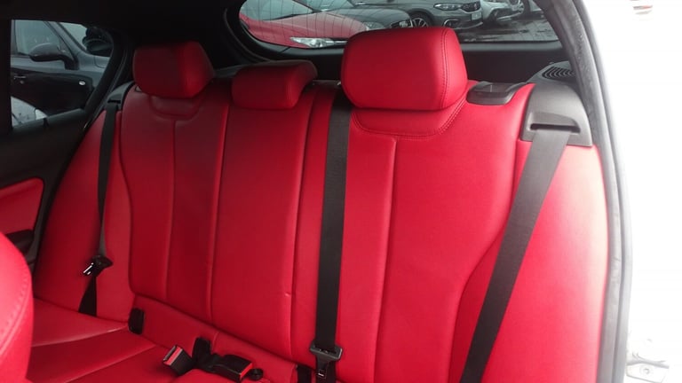 BMW 1 SERIES White Auto Petrol 2016 m sport red leather