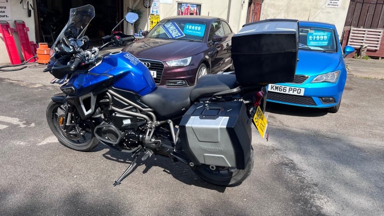 Triumph Tiger Explorer XRT 66 reg 2017 20k service history 2 owners heated seats