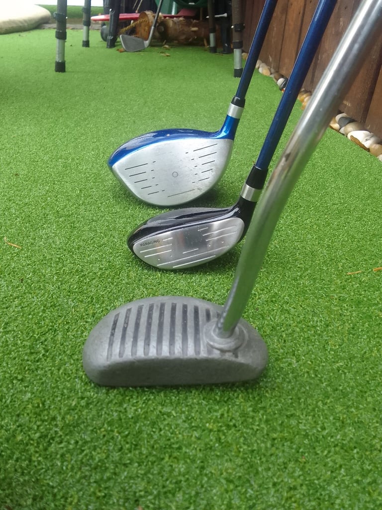Golf Clubs and Bag