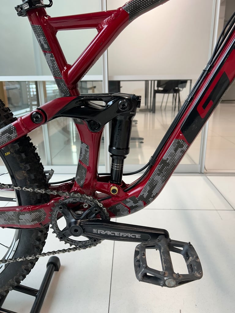 GT Force Comp Full Suspension Mountain Bike Men’s MTB Enduro Medium 27.5” Trail