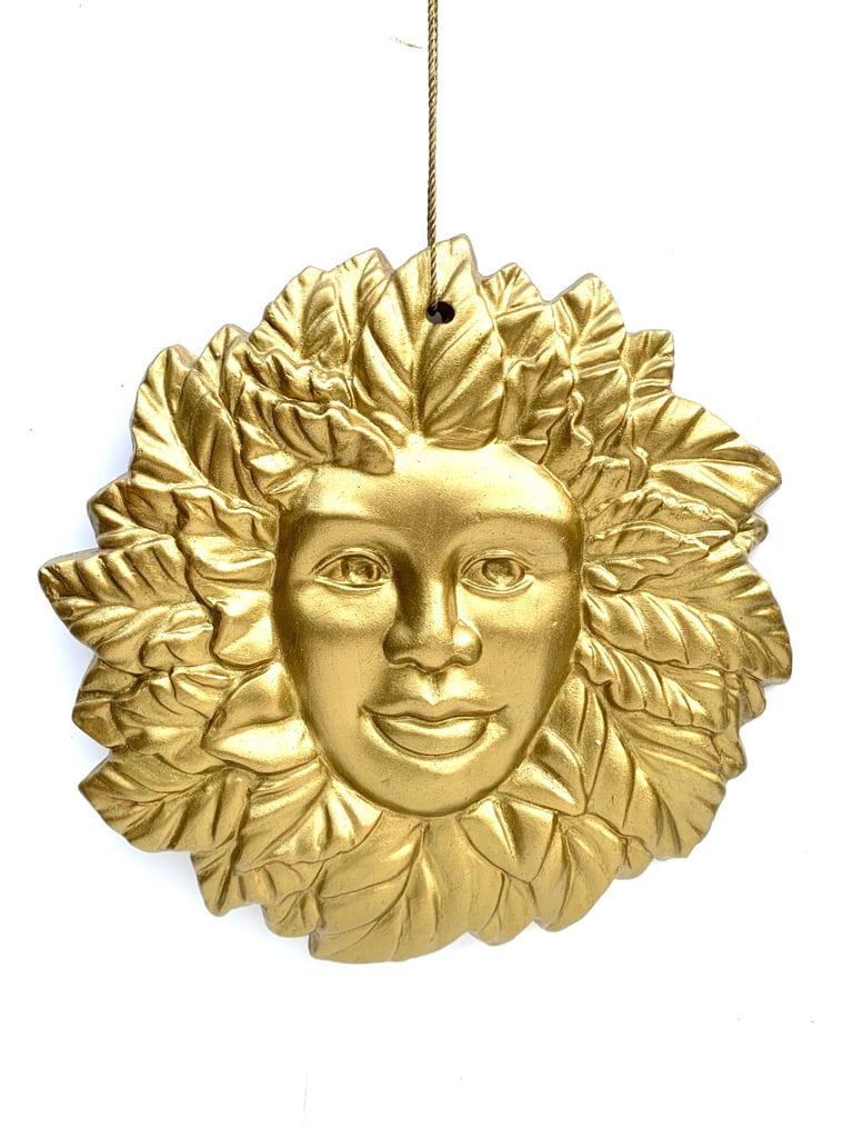 Wall plaque of forest woman