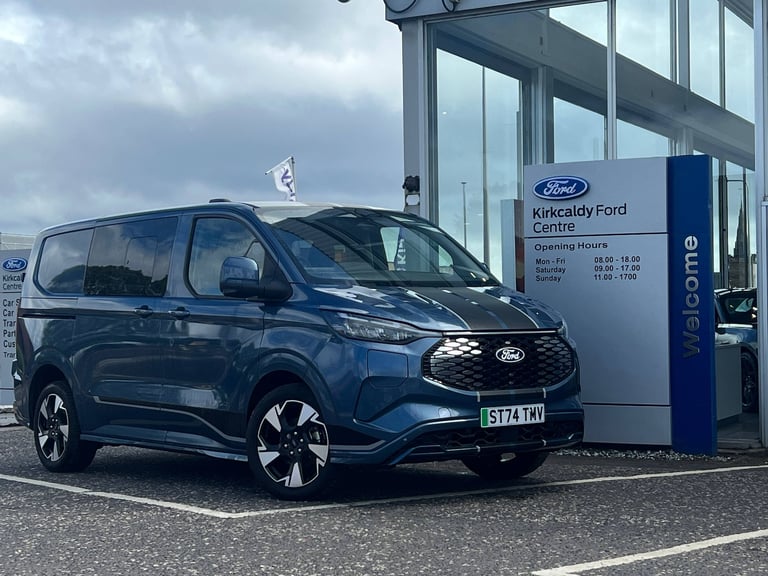 image for 2024 Ford Transit Custom 160kW 65kWh L1 H1 Double Cab Van Sport Auto Double Cab ELECTRIC Automatic