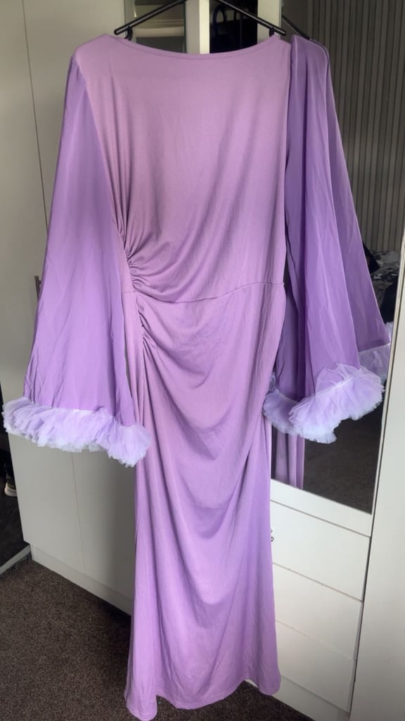 Lilac size large dress