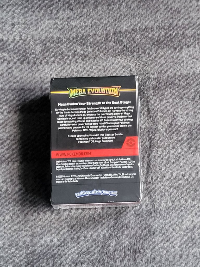 Mega evolution booster bundle