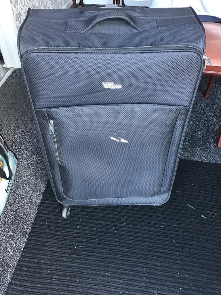 Used Lightweight large suitcase 28” long 18”wide 10”depth  Good for Storage or holidays