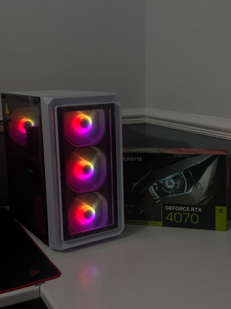 RTX 4070 + Ryzen 9 5900x High End Gaming PC
