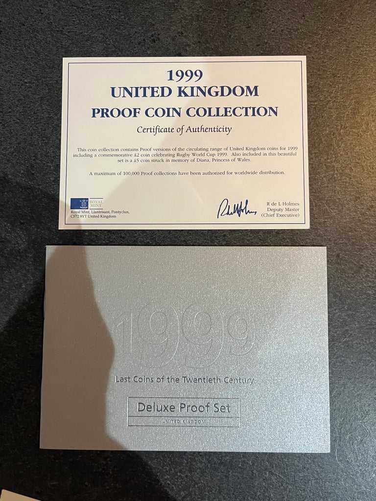1999 Coin Deluxe Proof Set 