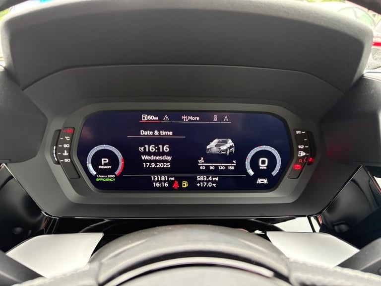 2022 Audi A3 1.5 TFSI 35 S line Sportback 5dr Petrol S Tronic Euro 6 (s/s) (150 ps) Auto Hatchbac...