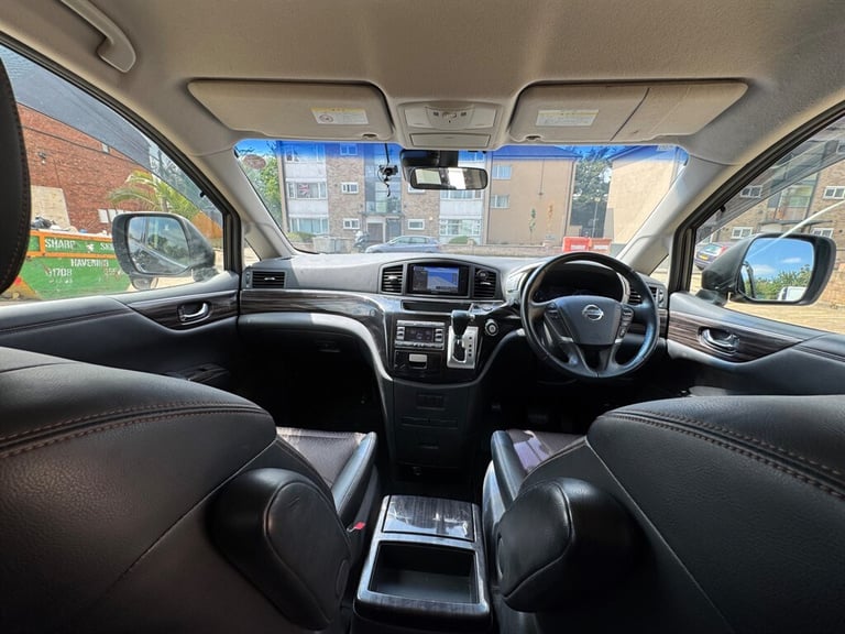 2019 Nissan Elgrand NISSAN ELGRAND HIGHWAYSTAR S 2.5L PETROL 8 SEATER 4WD AUTO, ULEZ, 69-19, FR M...