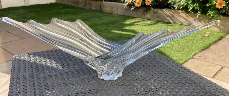 image for Vintage Stretched Bowl / Dish 65cm Wide