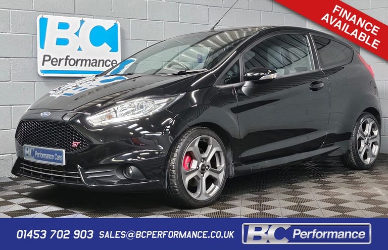 image for FORD FIESTA 1.6 T EcoBoost ST-2 Black Manual Petrol 2017