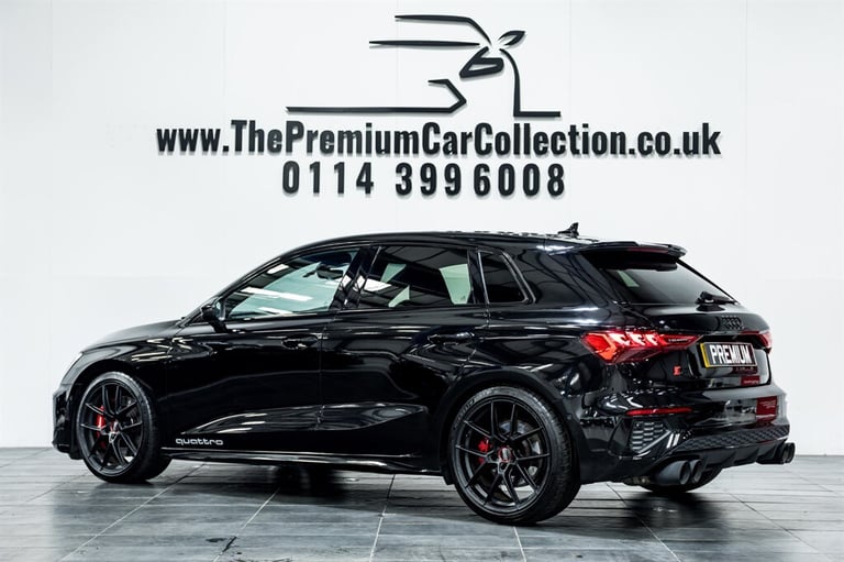 2023 Audi A3 S3 TFSI Black Edition Quattro 5dr S Tronic HATCHBACK PETROL Semi Automatic