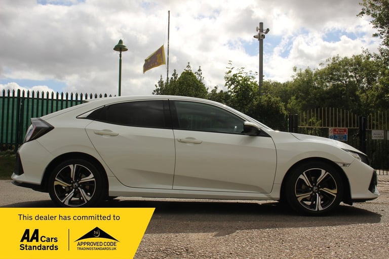 2018 Honda Civic 1.0 VTEC Turbo SR 5dr HATCHBACK Petrol Manual
