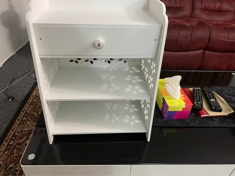 image for bedside table - white