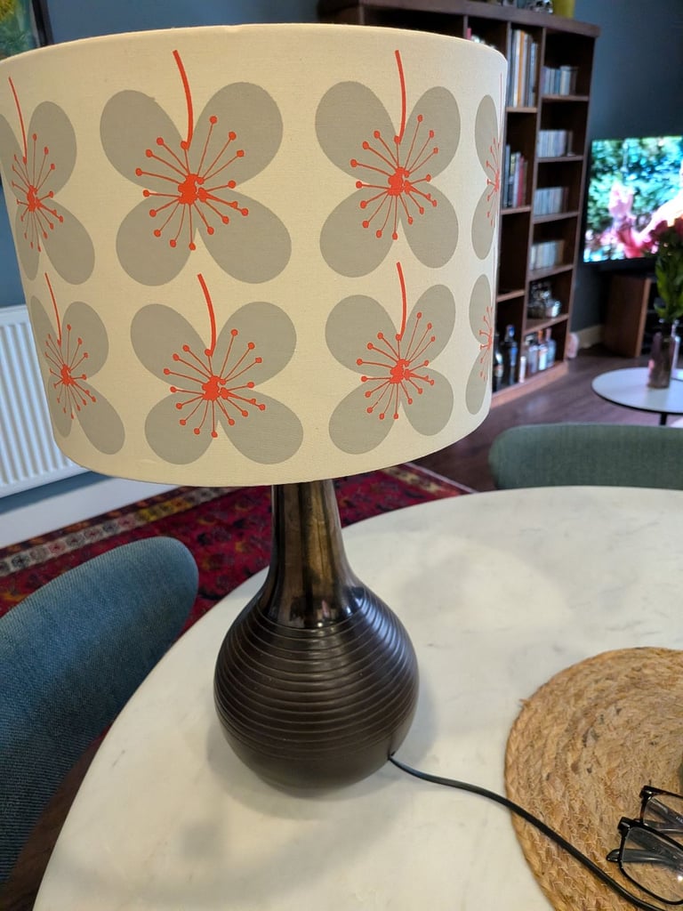 image for Habitat table lamp and shade
