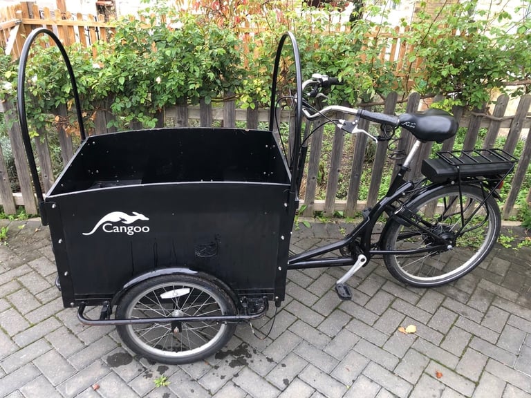 Cangoo Electric E Bike Extra Large 4 Seater Cargo Bike