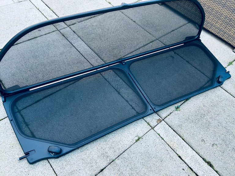 Wind deflector with carrying case