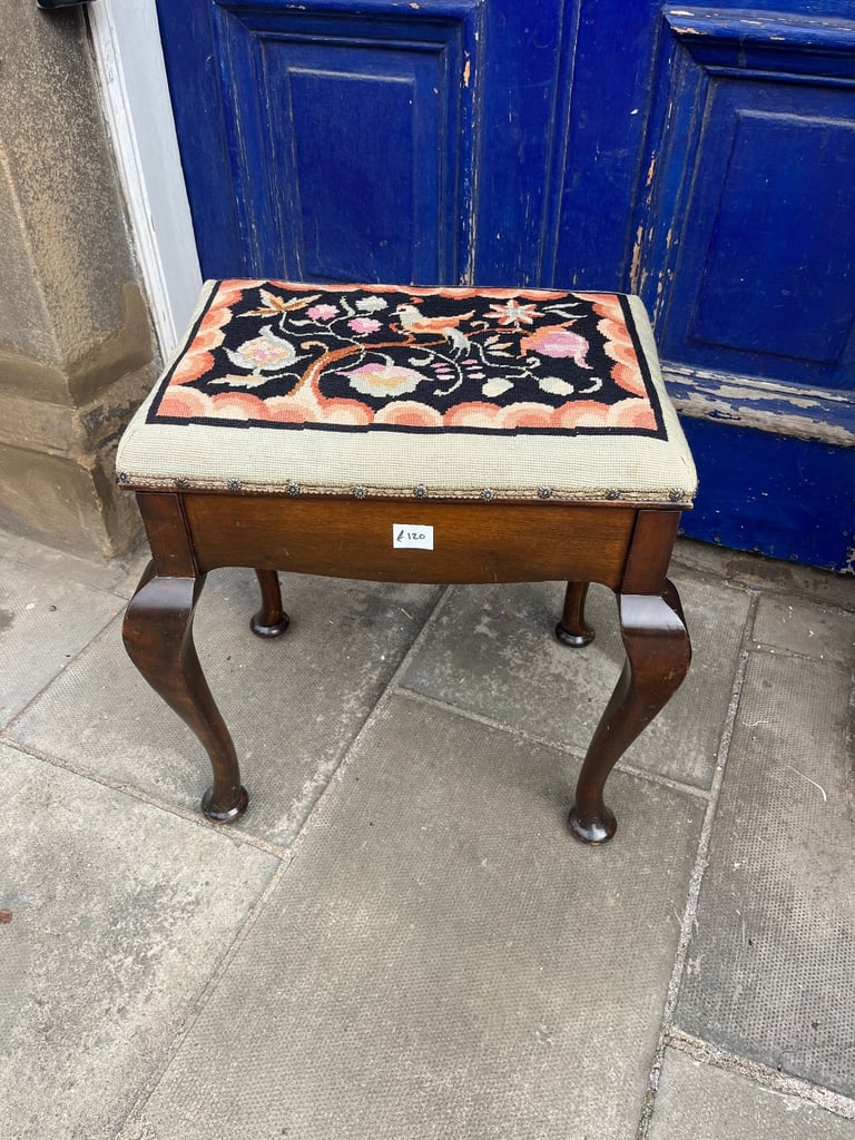 image for Mahogany Piano Stool , very good quality . With lift up seat