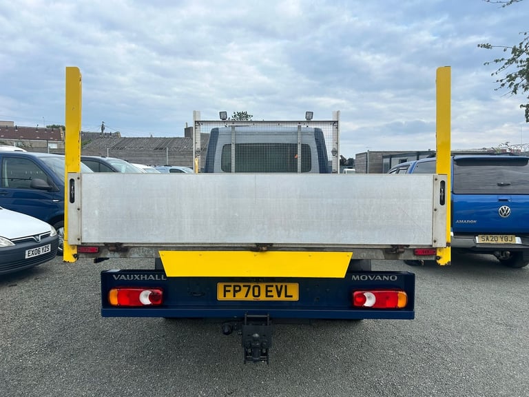 2020 Vauxhall Movano 2.3 Turbo D 130ps H1 Chassis Crew Cab 12.5 fFoot Body CHASSIS CAB Diesel Manual