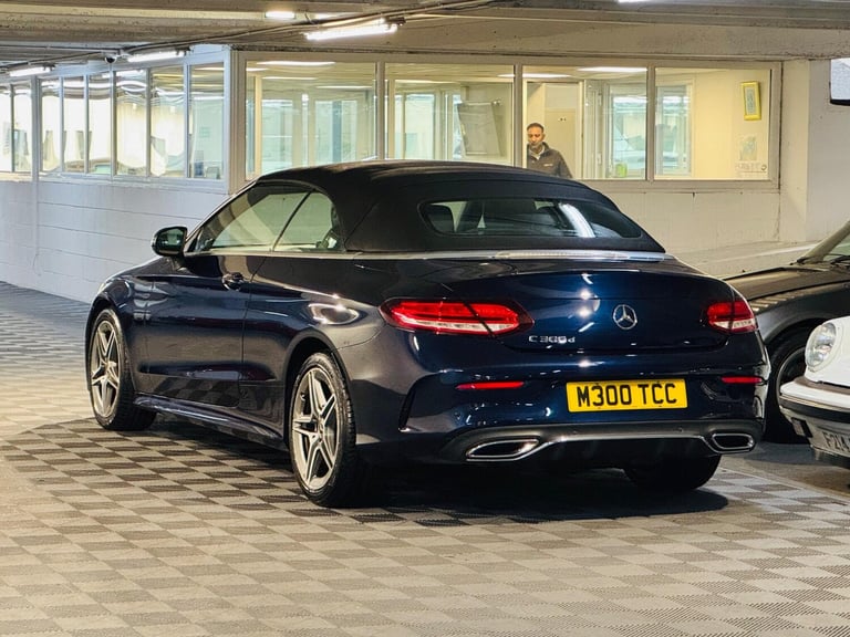2018 Mercedes-Benz C Class 2.0 C300d AMG Line (Premium) Cabriolet G-Tronic+ Euro 6 (s/s) 2dr CONV...