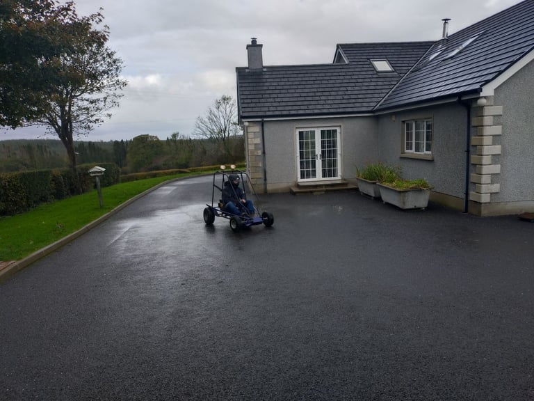 Petrol Engine Go Kart 195cc