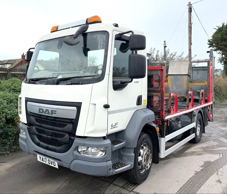 image for 2017 DAF LF55,230 TIPPER TANKER SKIP GRAB CHASSIS+CAB 14TON EURO-6 218,000 MILES