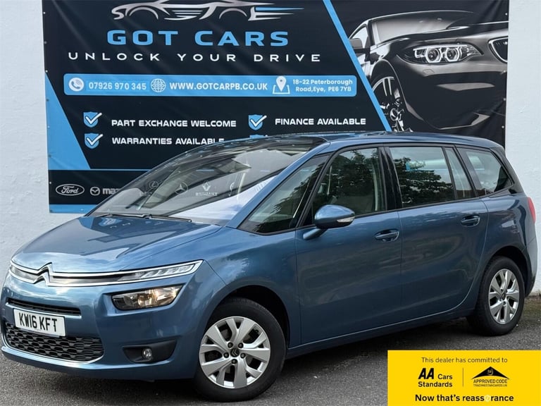 image for  Citroen C4 Grand Picasso 1.2 PureTech VTR+ Euro 6 (s/s) 5dr Petrol Manual