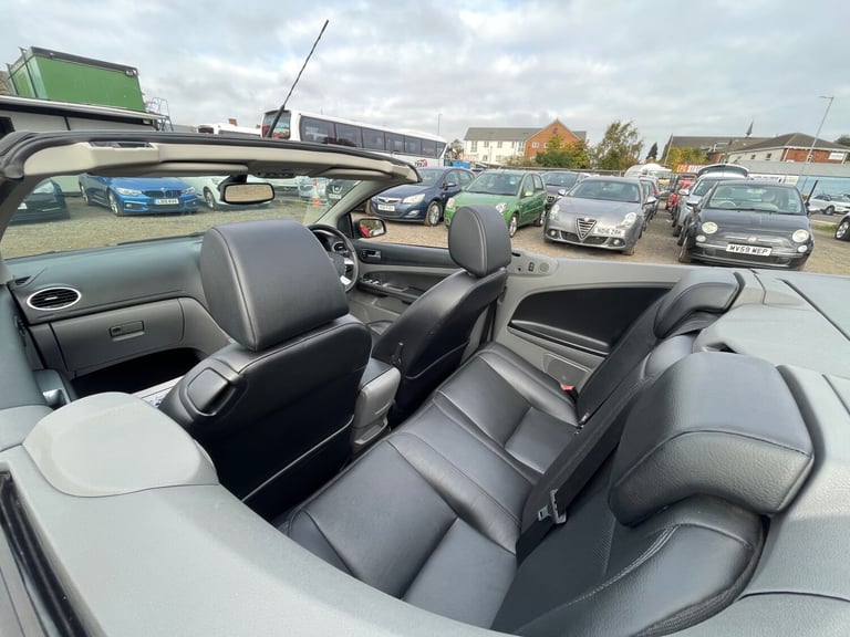 FORD FOCUS CONVERTIBLE CC CC3 + FULL LEATHERS + LONG MOT + LOW 54K MILES * 