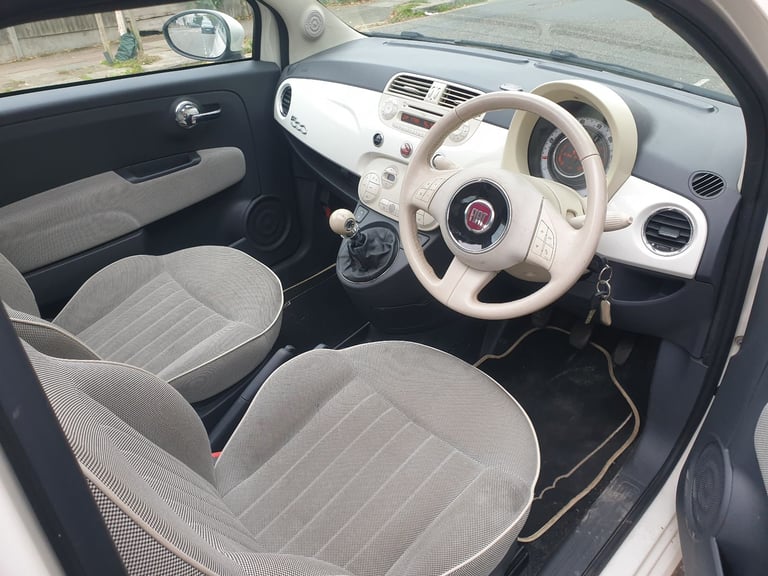 Fiat, 500, Hatchback, 2012, Manual, 875 (cc), 3 doors