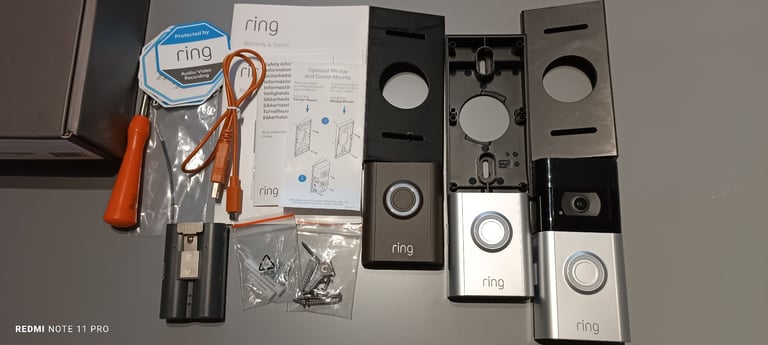 image for ring doorbell 3 plus ( lots for extras)