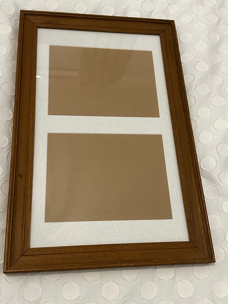 4 vintage wooden picture frames