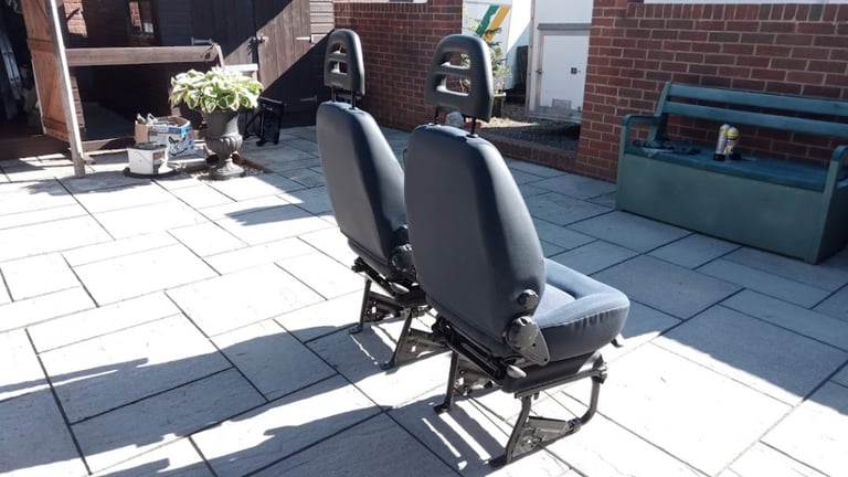 MOTORHOME SEATS CAMPERVAN SEATS FRONT SEATS FIAT DUCATO BOXER RELAY CAMPER VAN