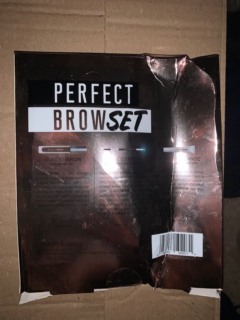 WUNDER2 Perfect Brow Set Blonde 3 pcs