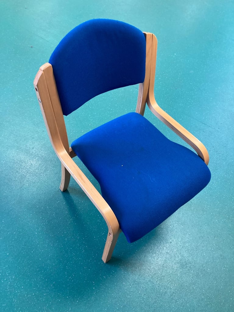 Wood framed chair